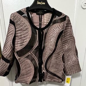 NEW PINK SHEER DESIGN JACKET